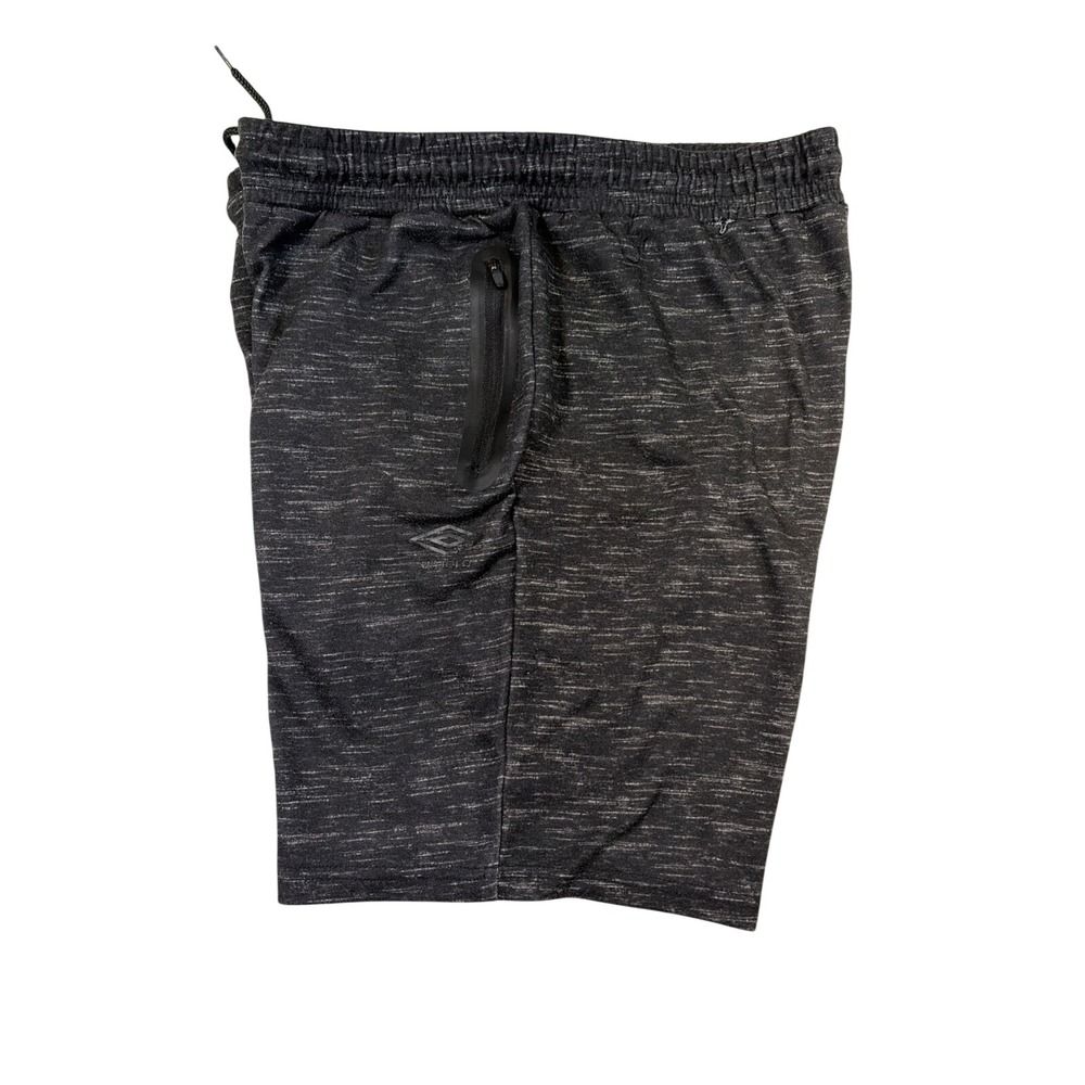 Men's UMBRO Zippered Pocket Athletic Lounge Sweat Shorts Mens Large Inseam 9"